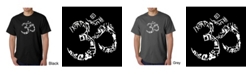 LA Pop Art Men's Word Art T-Shirt - Om Symbol